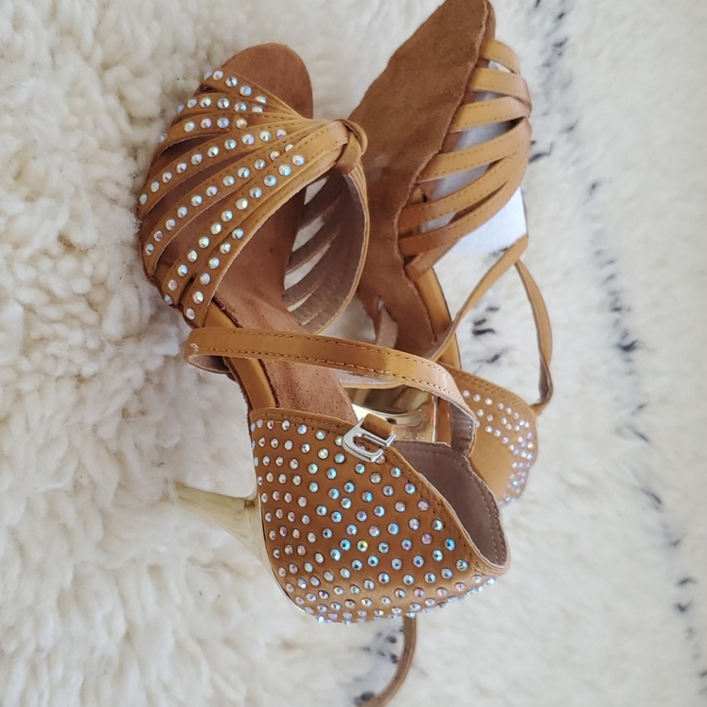 Salsa dancing shoes US Size 5 - Picture 4 of 5